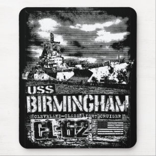 Light cruiser Birmingham Mouse Pad