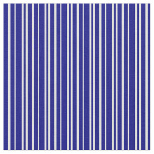 Light Cyan and Blue Lined Pattern Fabric