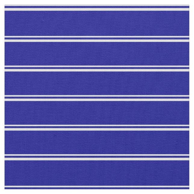 Light Cyan and Dark Blue Striped/Lined Pattern Fabric (Close Up)
