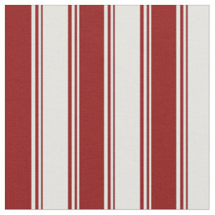 Light Cyan and Dark Red Striped/Lined Pattern Fabric