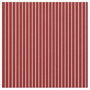 Light Cyan and Dark Red Stripes Pattern Fabric