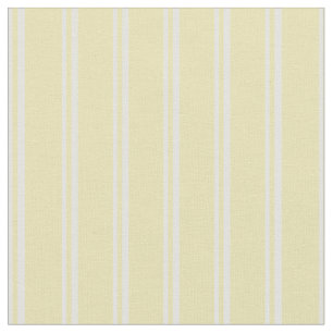 Light Cyan and Tan Lined Pattern Fabric