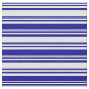 Light Cyan & Dark Blue Coloured Pattern Fabric
