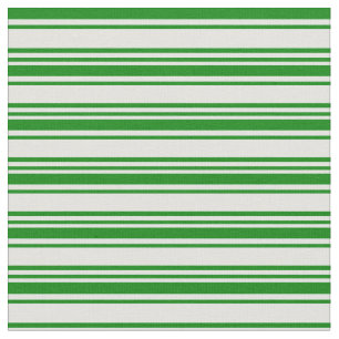 Light Cyan & Green Coloured Striped/Lined Pattern Fabric