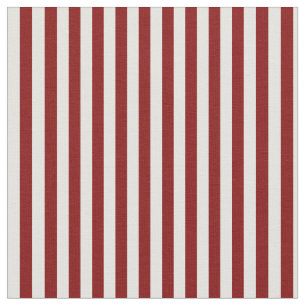 Light Cyan & Maroon Stripes Fabric