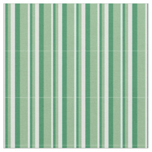 Light Cyan, Sea Green, and Dark Sea Green Lines Fabric