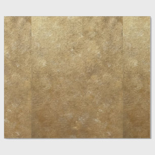 Light Dark Gold Blends Wrapping Paper