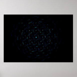 Light decorations in dark area