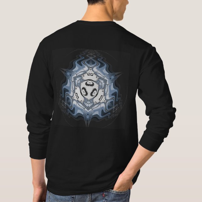 light deeger blue T-Shirt (Back)