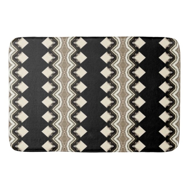 Light Diamond Weave Bath Mat (Front)