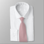 Light Dusty Rose Pink Hidden Initials Solid Colour Tie<br><div class="desc">Light Dusty Rose Pink Hidden Initials Solid Colour. For wedding use or everyday, with initials hIdden on the back which you can easily personalise or delete if not required. Can be changed to any colour of your choice via the Customize Further option, or please message me if you need help...</div>