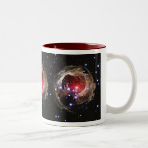 "Light Echo" Illuminates Dust Near Supergiant Star Two-Tone Coffee Mug