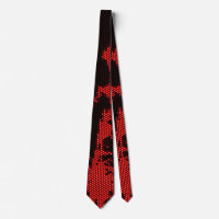Light Emitting Diode Zeppelin Fun Necktie