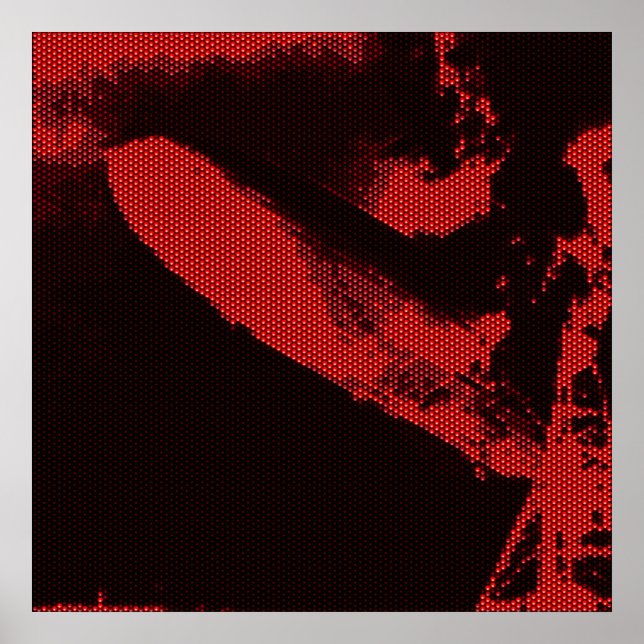 Light Emitting Diode Zeppelin Poster (Front)