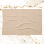 Light Fawn Solid Colour Kitchen Towel<br><div class="desc">Light Fawn Solid Colour</div>