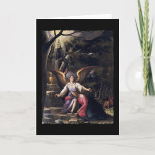Light Filters Down in Gethsemane Holiday Card