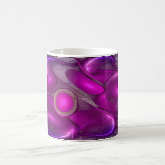 'Light Flame Abstract 255' mug (Center)