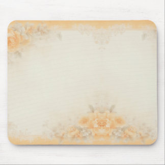 Light Floral Mouse Pad