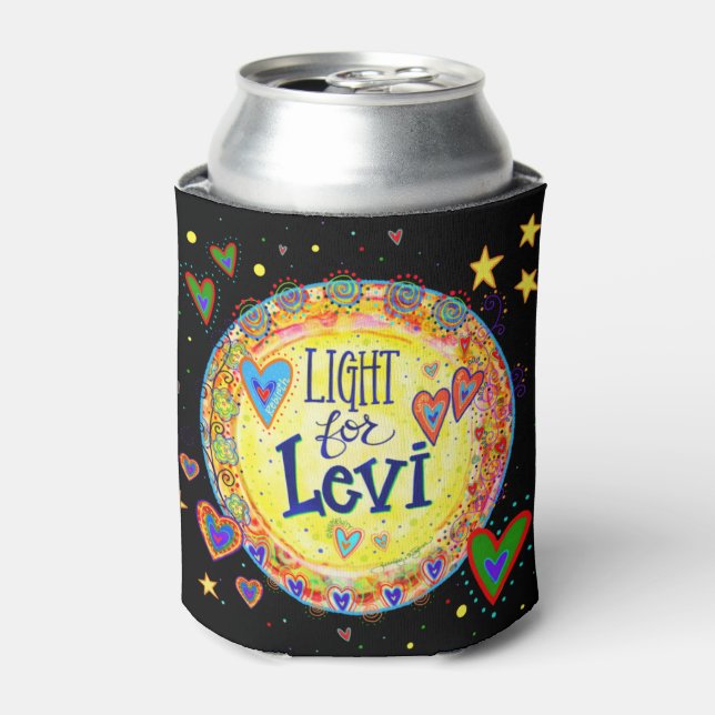 Light for Levi “Inspirivity” Can Cooler (Can Front)