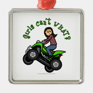 Light Four-Wheeler Metal Ornament