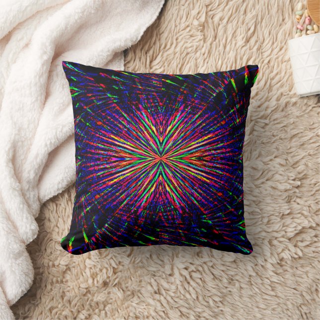 Light fun times..... throw pillow (Blanket)