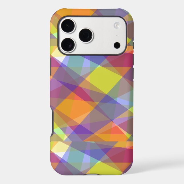 Light Geometric - Coque d'iPhone (Verso)