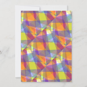 Light Geometric - Greeting Card
