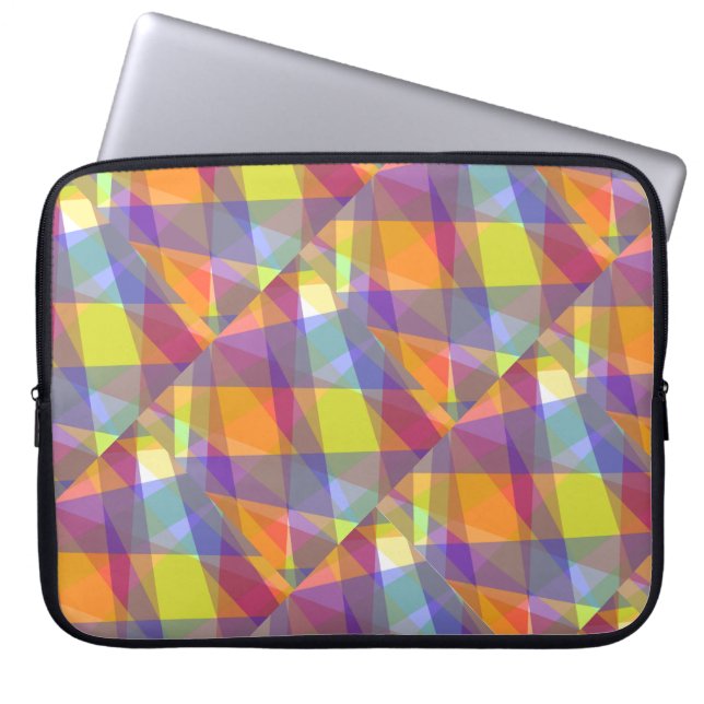 Light Geometric - Laptop Sleeve (Front)