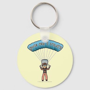 Light Girl Sky Diver Keychain