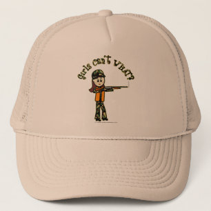 Light Girls Hunting Trucker Hat