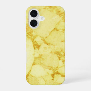 Light Gold Marble iPhone 16 Case