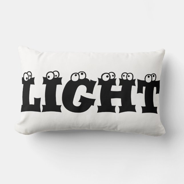 LIGHT GRATEFUL Throw Pillow (Front)