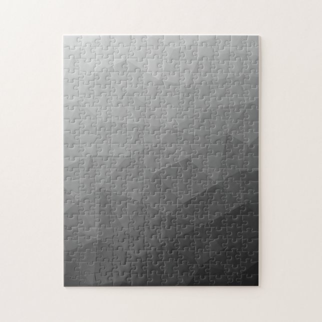 Light gray gradient geometric mesh pattern jigsaw puzzle (Vertical)