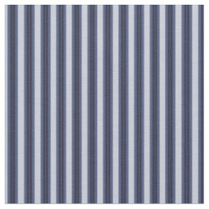 light gray, twilight and dark blue stripes fabric
