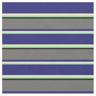 Light Green, Beige, Midnight Blue, Dim Grey, Black Fabric
