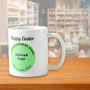 Light Green Business Brand   Easter   Mug