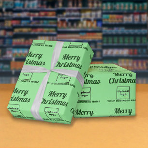 Light Green   Business   Christmas Wrapping Paper