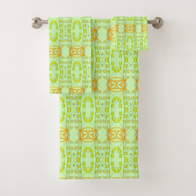 Light Green Can Be Changed To Any Colour Bath Towel Set (Insitu)