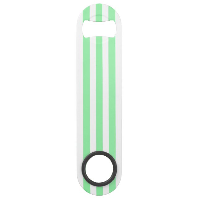 Light green candy stripes bar key (Back)