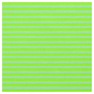 Light Green & Chartreuse Lined Pattern Fabric
