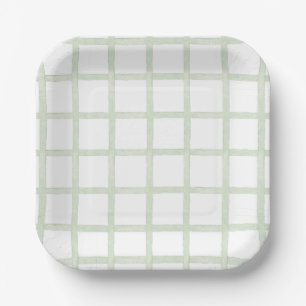 Light Green Chequered Plates