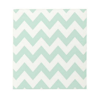 Light Green Chevron Notepads