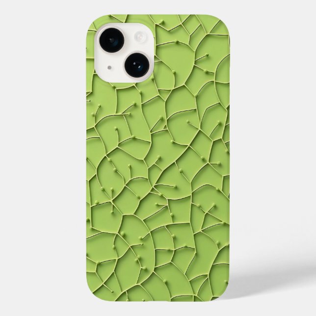 Light Green Fresh Look iPhone Case Design (Back)
