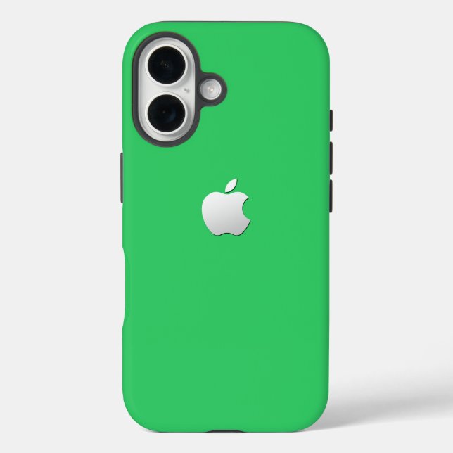 Light Green iPhone 16 Case (Back)