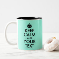 Light Green Keep Calm and Your Text