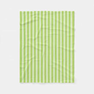 Light Green Vertical Stripes Pattern – Fresh Moder Fleece Blanket