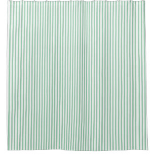 Light Green Vintage Ticking Stripe Farmhouse