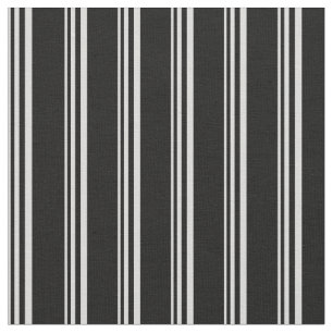 Light Grey and Black Pattern Fabric