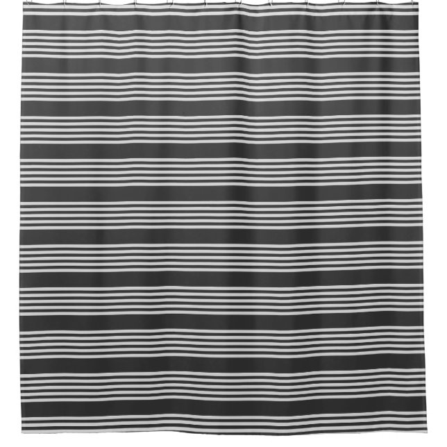 Light grey and charcoal five stripes pattern (Front)