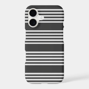 Light grey and charcoal five stripes pattern
